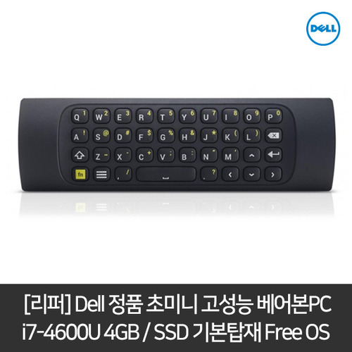 [리퍼] Dell 정품 고성능 베어본 미니PC i7-4600U FREE OS