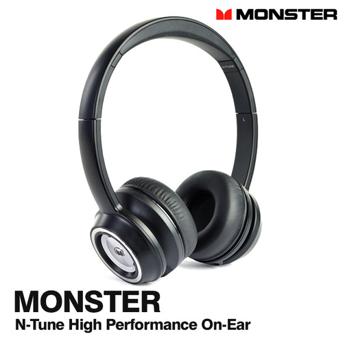 몬스터 N-Tune High Performance On-Ear 유선 헤드폰