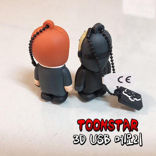 [TRIBE] 툰스타 3D 캐릭터 USB  메모리 4GB/8GB (TOONSTAR)